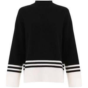 Phase Eight Kayleigh Chunky Boxy Striped Jumper